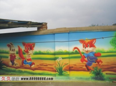 安慶市幼兒園環境改造方案及彩繪報價——合肥久久裝飾專業服務