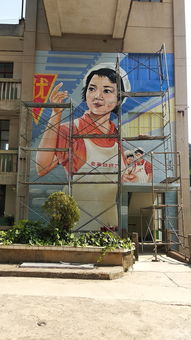 舊貌煥新顏 錦泰彩繪助力云南紡織廠生產(chǎn)區(qū)文創(chuàng)改造